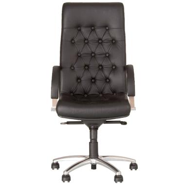 Chair FIDEL lux steel MPD AL68 with buttons (FIDEL) Nowy Styl