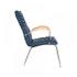 Кресло ГАЛАКСИ wood CFA LB chrome (GALAXY) Новый Стиль