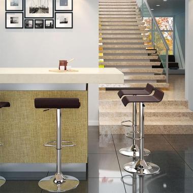 Bar stool LATINA chrome (box) (LATINA) Nowy Styl