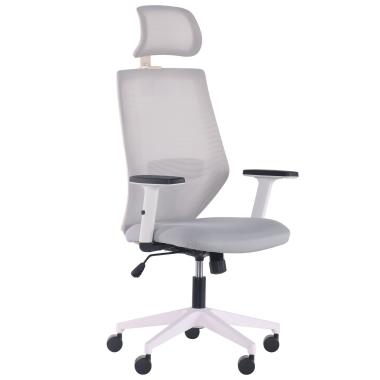 Кресло ЛИД white HR с сеткой (LEAD) AMF