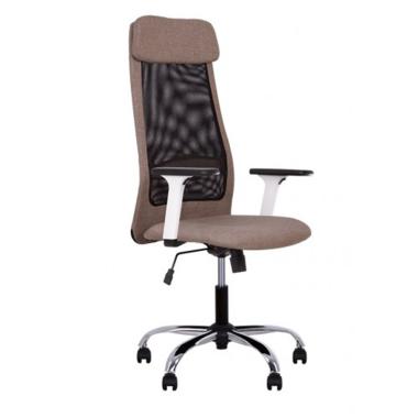 Кресло УЛЬТРА GTR Tilt (AC-78) white CHR68 (ULTRA) Новый Стиль