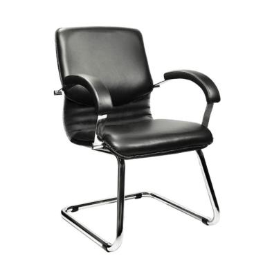 Chair NOVA CF/LB chrome on runners (NOVA) Primteks Action!