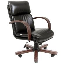 Chair Dakota chrome Leatherette Richman