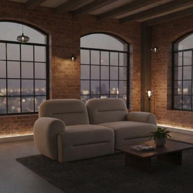 Sofa DOLCE-2 with backrest and armrests Richman