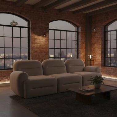 Sofa DOLCE-3 with backrest and armrests Richman