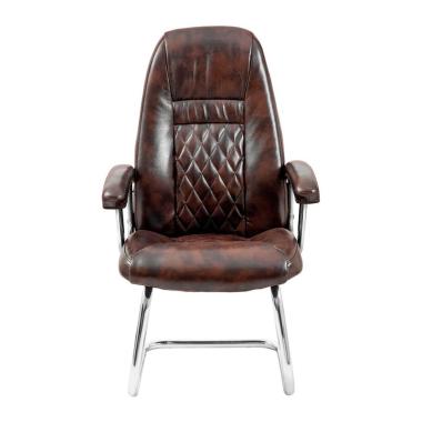 Chair FLORENCE U CF chrome P3 on runners Richman