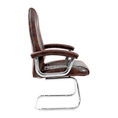 Chair FLORENCE U CF chrome P3 on runners Richman