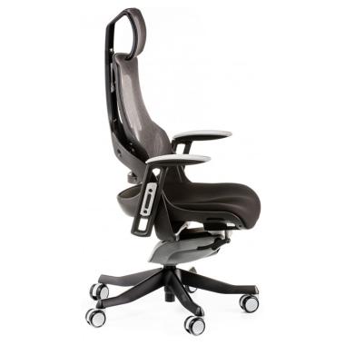 Кресло компьютерное с сеткой WAU BLACK FABRIC, CHARCOAL NETWORK Special4you (E0789)
