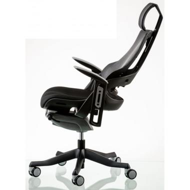 Кресло компьютерное с сеткой WAU BLACK FABRIC, CHARCOAL NETWORK Special4you (E0789)