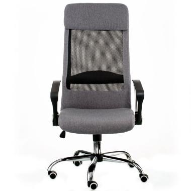 Chair SILBA (СІЛЬБА) grey with mesh Special4you
