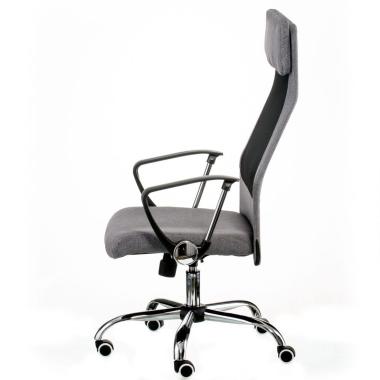 Chair SILBA (СІЛЬБА) grey with mesh Special4you