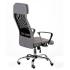 Chair SILBA (СІЛЬБА) grey with mesh Special4you