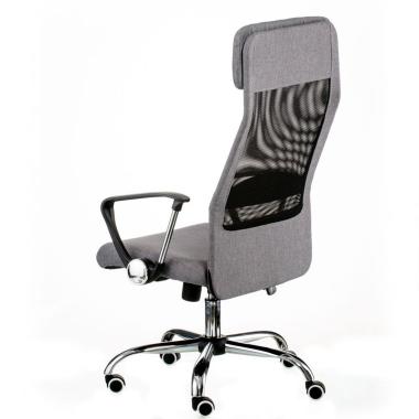 Chair SILBA (СІЛЬБА) grey with mesh Special4you