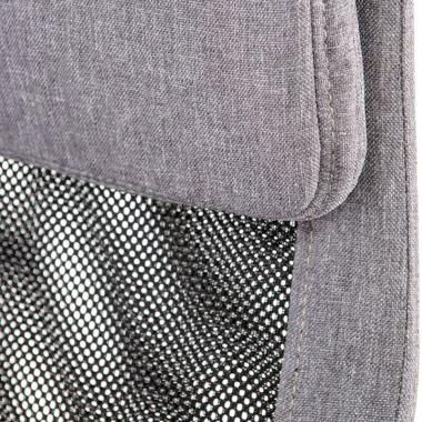 Chair SILBA (СІЛЬБА) grey with mesh Special4you