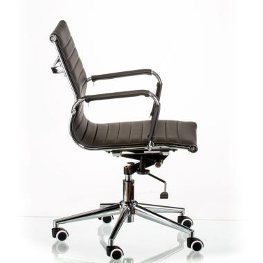 Chair SOLANO 5 (SOLANO) artleather black, grey Special4you (E5340, E6071)