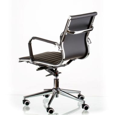Chair SOLANO 5 (SOLANO) artleather black, grey Special4you (E5340, E6071)