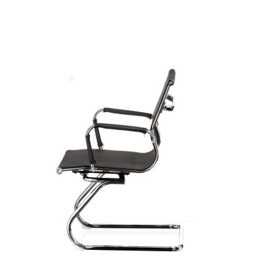 Крісло SOLANO (СОЛАНО) office mesh black на полозах Special4You (E5869)